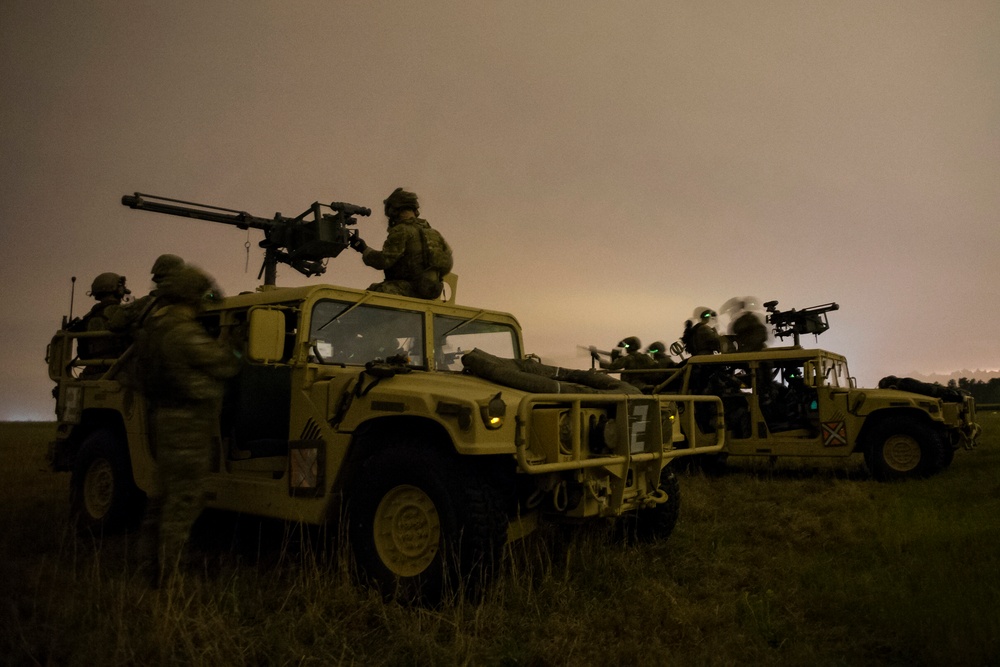 Army Rangers Multi-Lateral Airborne Training