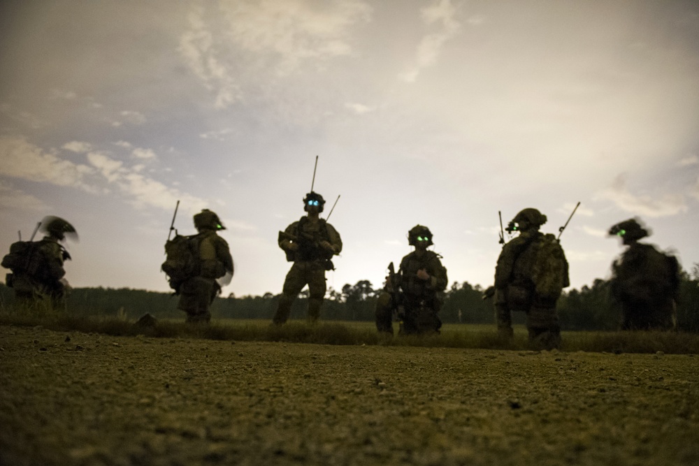 Army Rangers Multi-Lateral Airborne Training