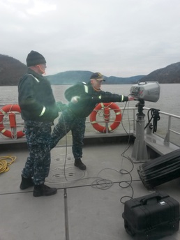 New York Naval Militia will train with new loudspeaker system on Hudson River Friday