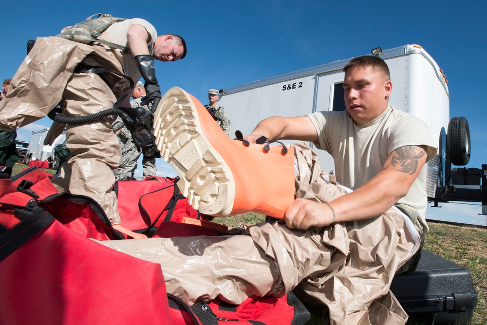 Colorado National Guard Domestic Operations Response CERFP Exercise