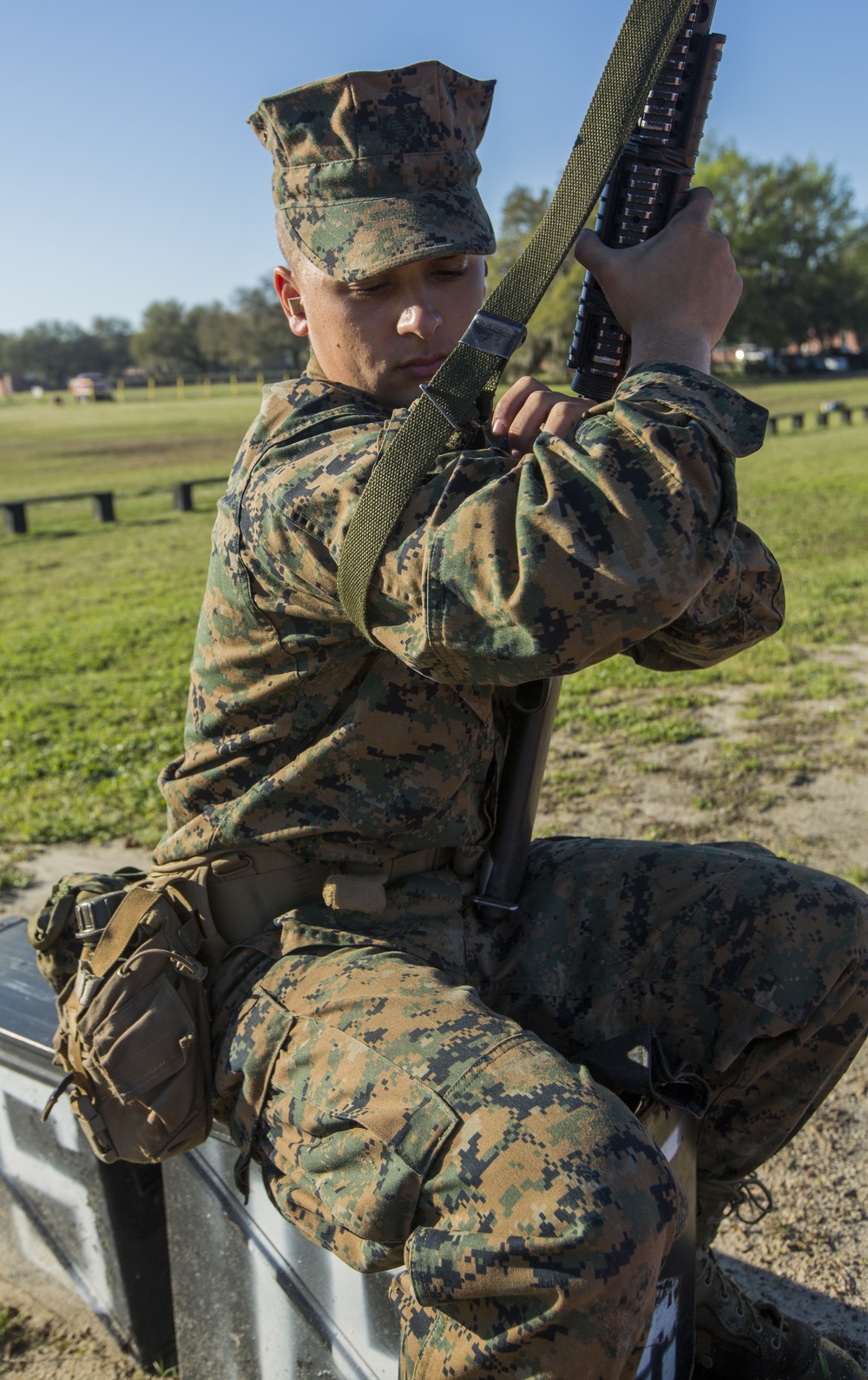 Marine recruits carry on rifleman tradition on Parris Island