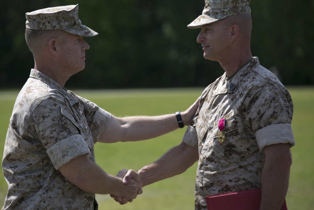 DVIDS - Images - II MHG receives new sergeant major [Image 3 of 5]