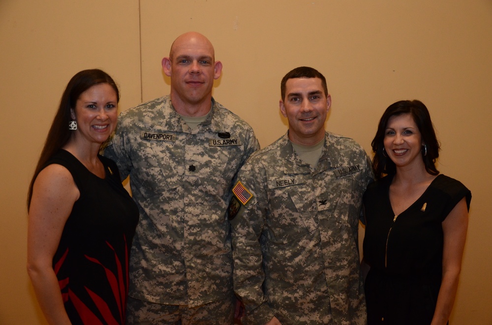 National Guard family celebrates promotions