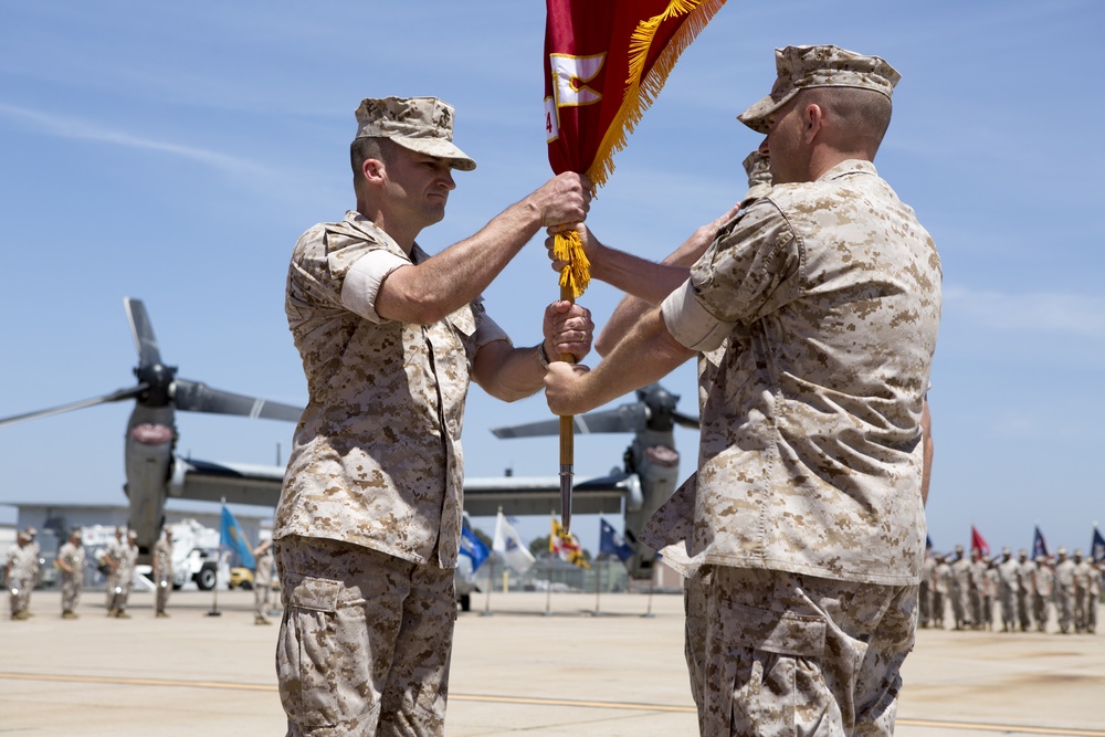 4th MAW Change of Command Ceremony
