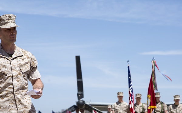 4th MAW Change of Command Ceremony