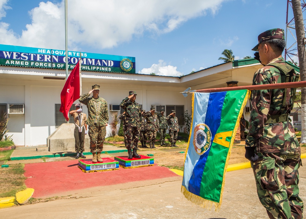 Brig. Gen. Mahoney visits the island of Palawan for Balikatan