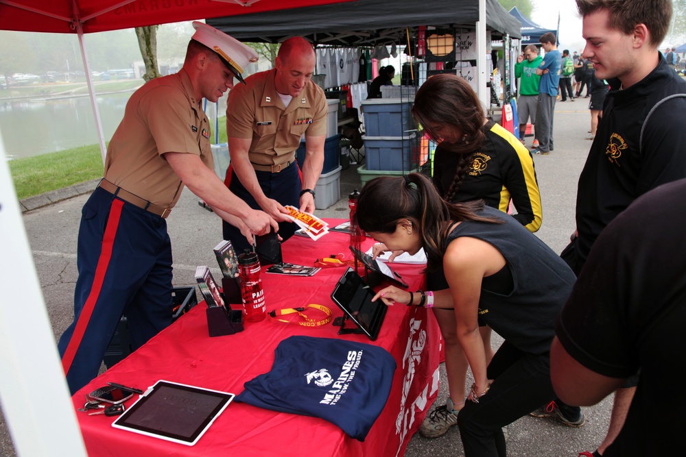 Marines row information at 2015 SIRA Regatta