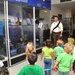 Child Development Center visits the LAAFB History Office exhibits
