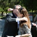 Secretary of Defense Ash Carter meets with his daughter at Stanford University