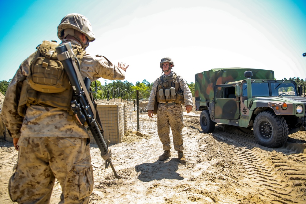 8th ESB Marines maintain survivability skills in field exercise