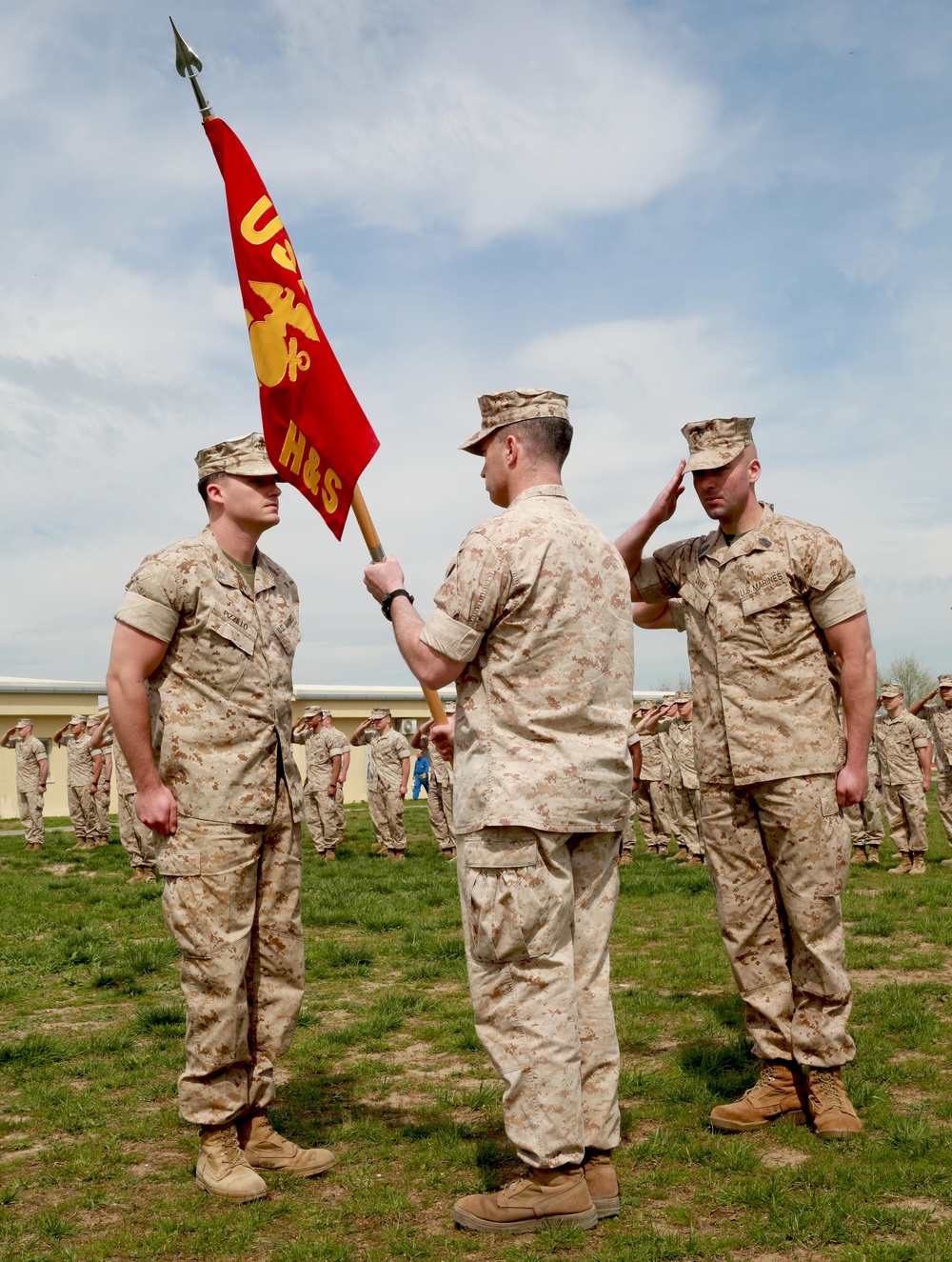 2/8 H&amp;S Company welcomes new commanding officer