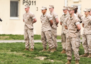 2/8 H&amp;S Company welcomes new commanding officer