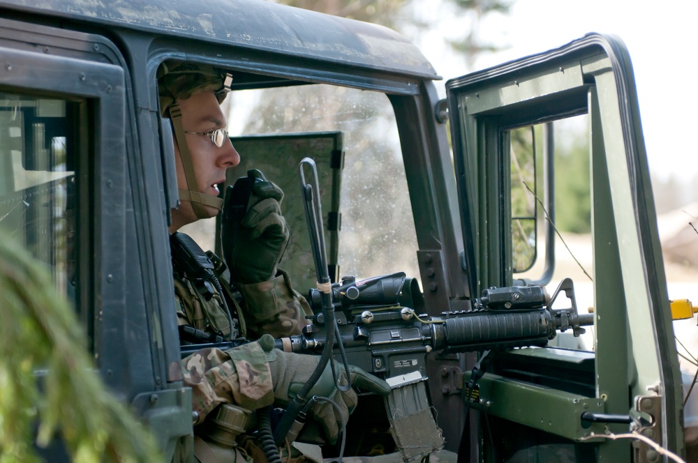 Anvil Troop helps Estonian Defense Force train