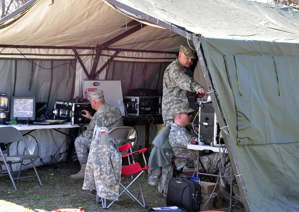 Texas State Guard signal unit prepares for emergency response