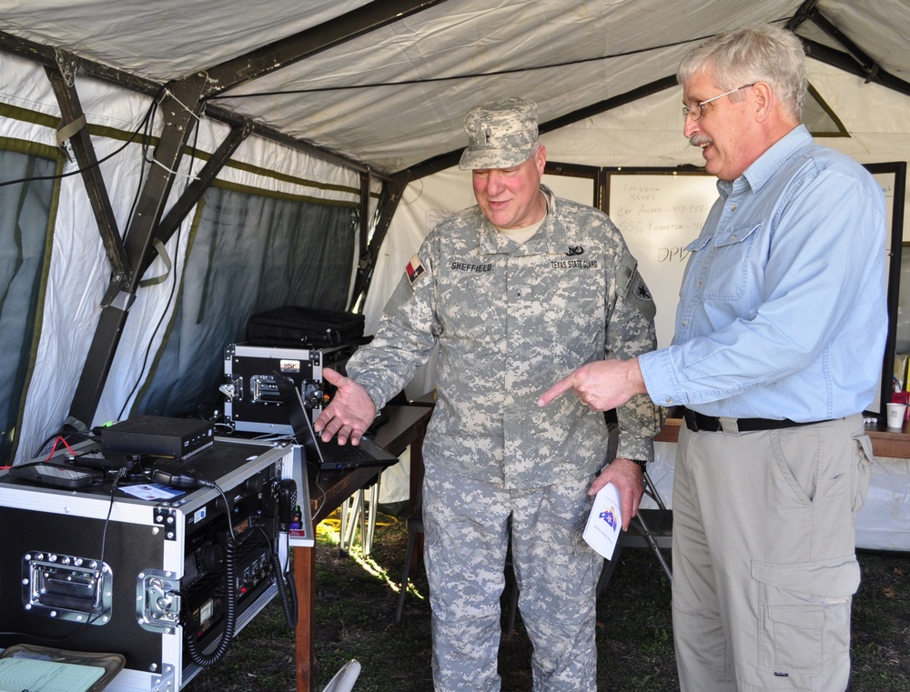 Texas State Guard signal unit prepares for emergency response