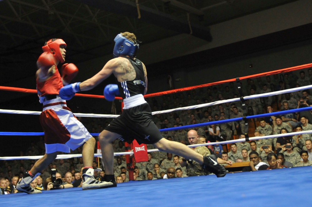 US, UK box it out for International Paratrooper Brawl