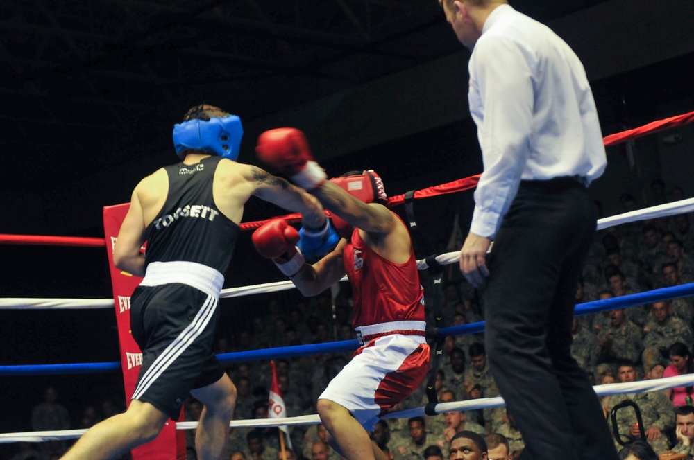 US, UK box it out for International Paratrooper Brawl