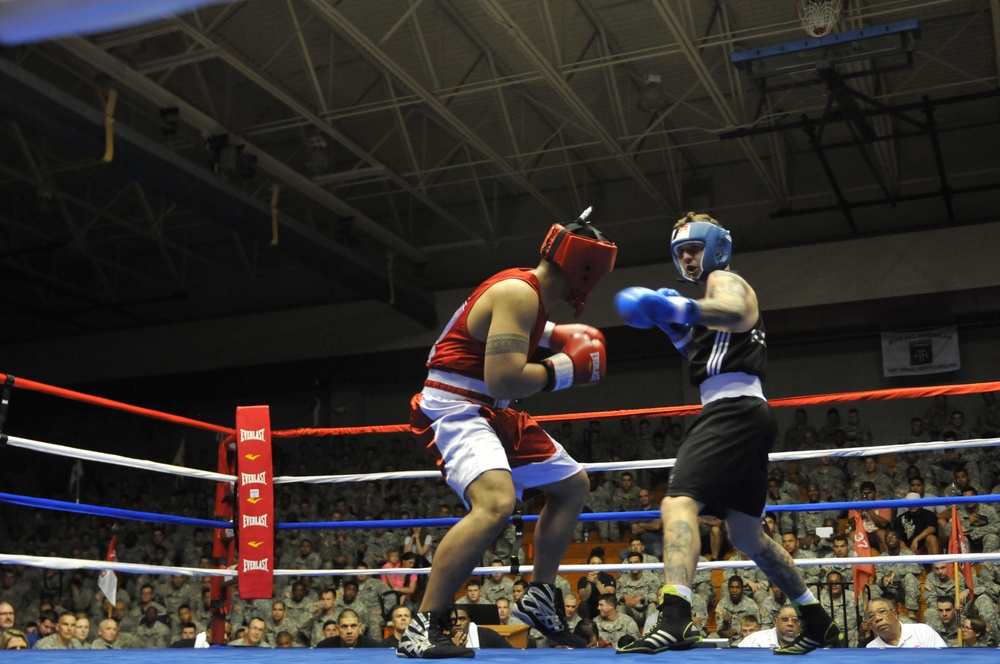 US, UK box it out for International Paratrooper Brawl