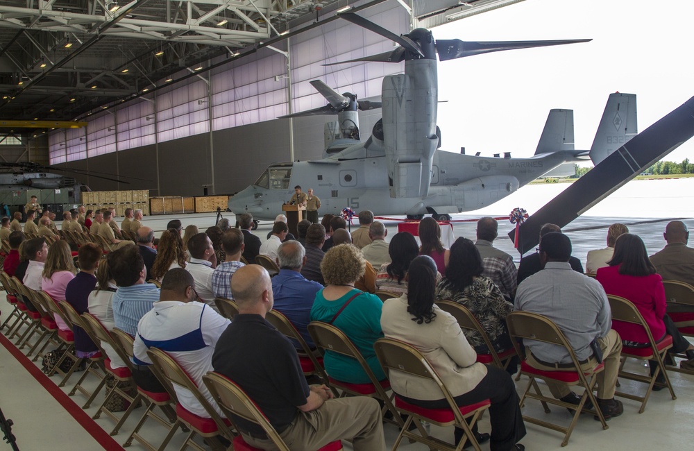 Mega Hangar Ribbon Cutting Ceremony