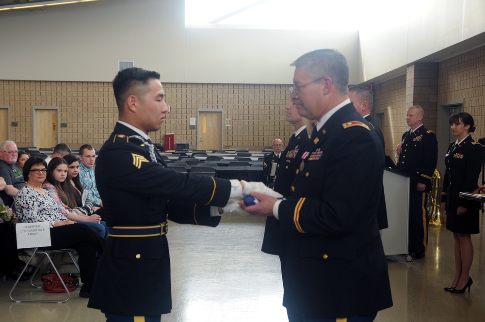 364th Sustainment Command (Expeditionary) retirement ceremony