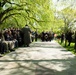 Wreath-laying at Spirit of the Elbe in Arlington National Cemetery