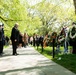 Russian Ambassador Sergey Kislyak bows his head after laying a wreath at The Spirit of the Elbe marker in Arlington National Cemetery