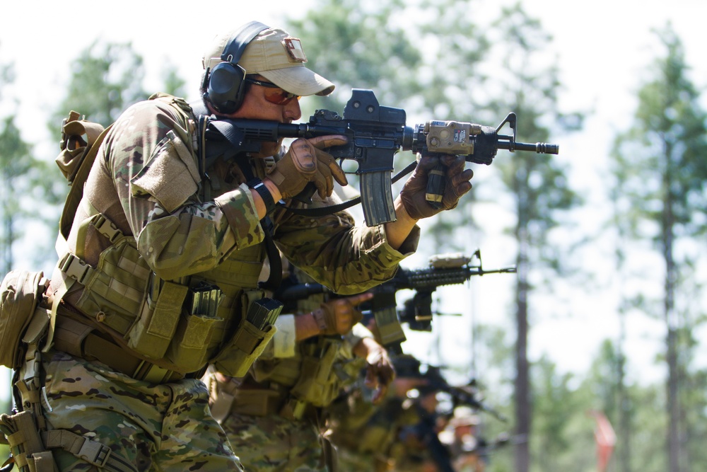 Marine CQB training exchange in Miss.