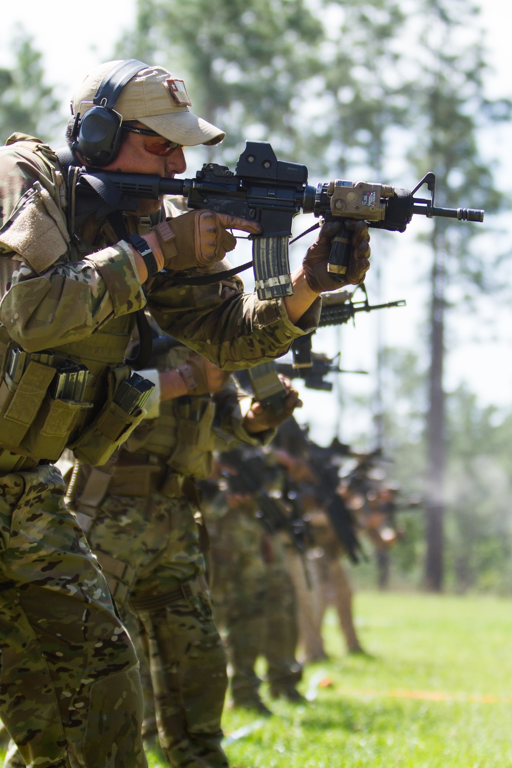 Marine CQB training exchange in Miss.