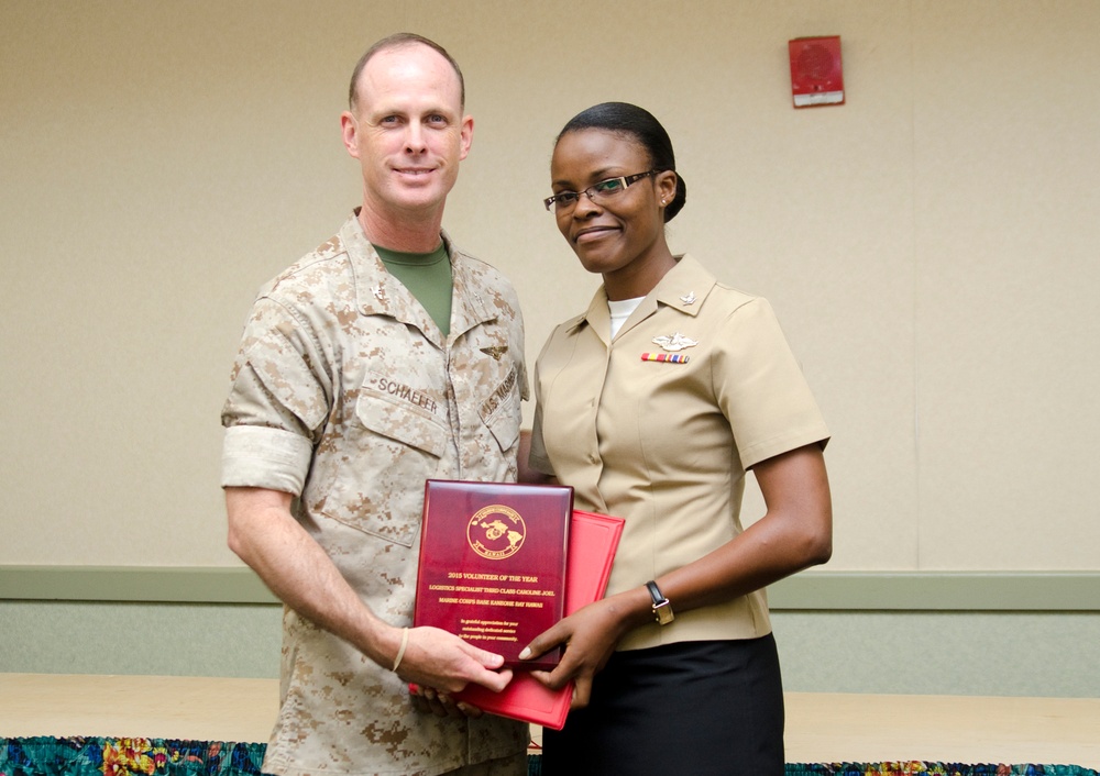 CLB-3 awarded unit, volunteer of year