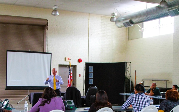 USAR CXO visits 311th civilian staff