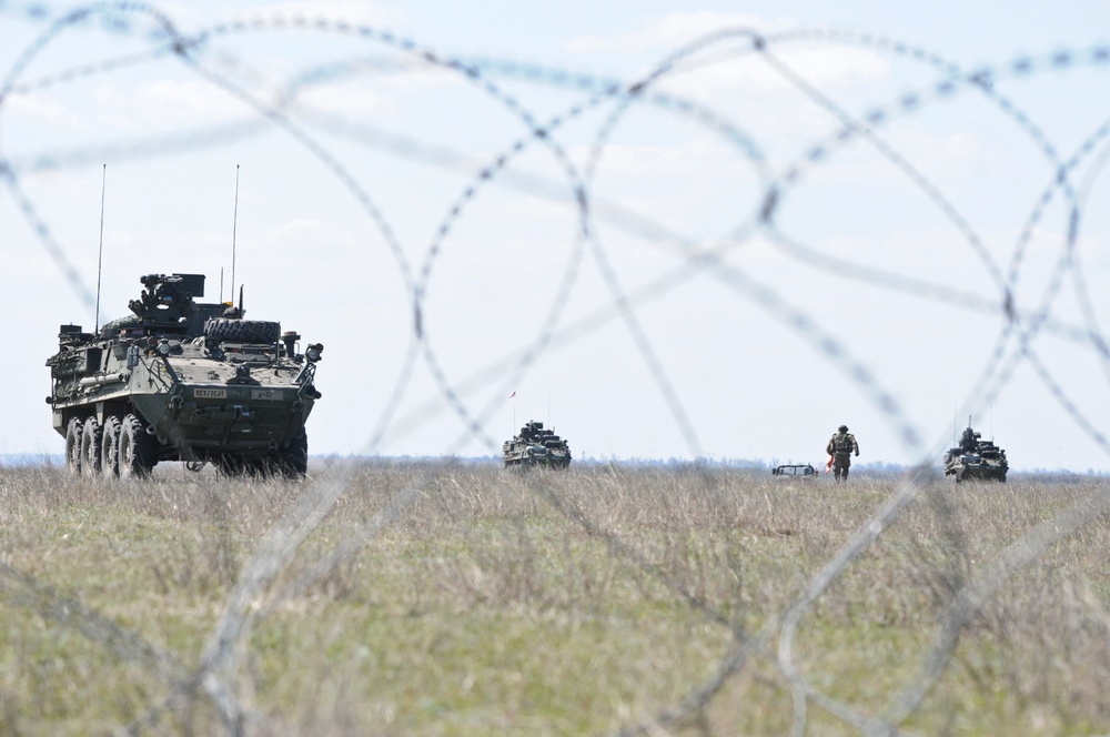 2/2 and Romanian Land Forces train together during Exercise Wind Spring