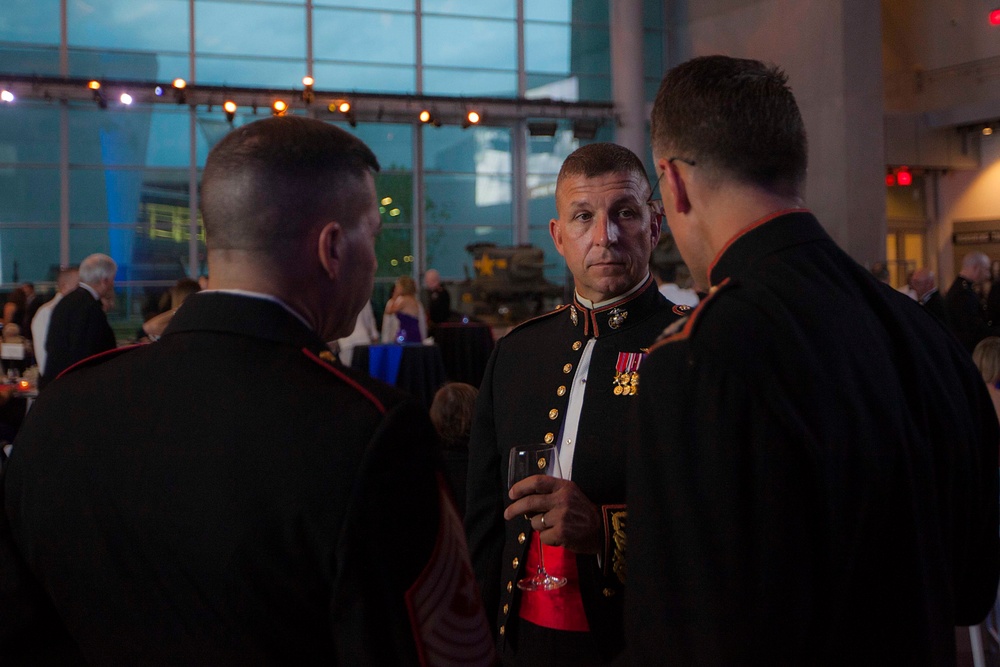 22nd MEU Marines, Sailors attend Navy Week gala
