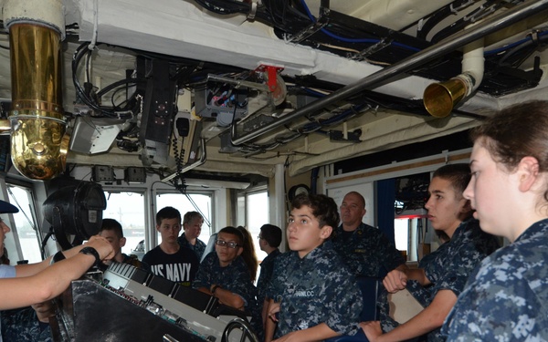 NOLA Navy Week - CGC Dauntless hosts tours for the public