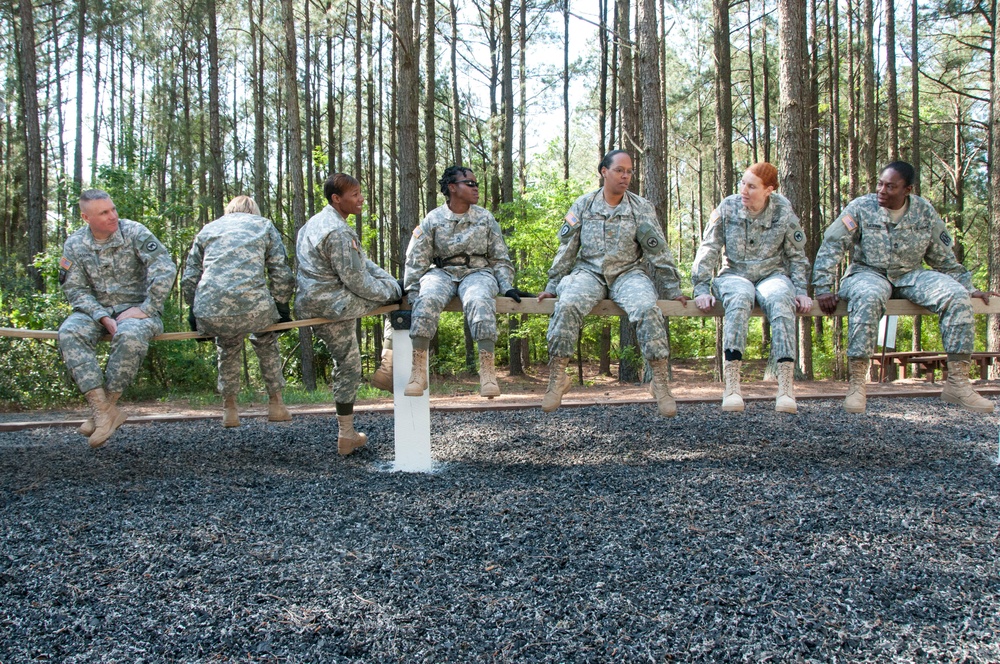 The 81st Regional Support Command participates in team development