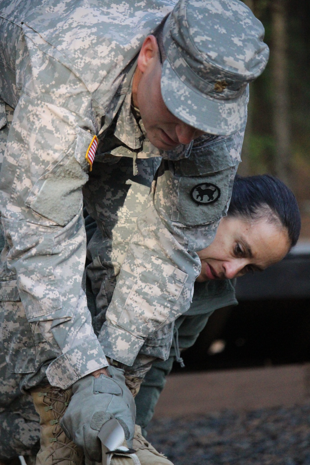 The 81st Regional Support Command participates in team development