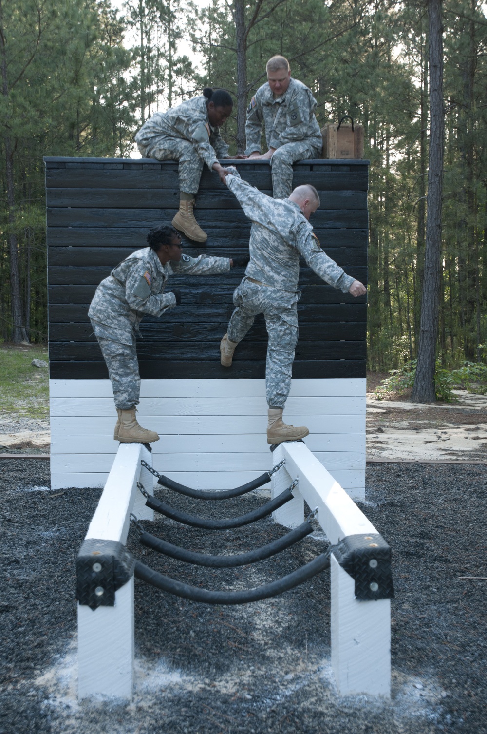 The 81st Regional Support Command participates in team development