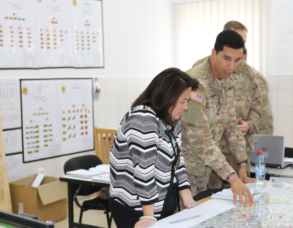 Assistant secretary of the Army visit