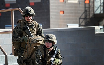Michigan Marines train at Camp Grayling during Arctic Eagle