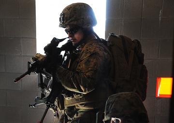 Michigan Marines train at Camp Grayling during Arctic Eagle