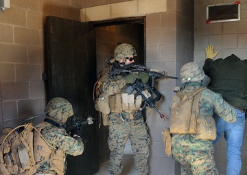 Michigan Marines train at Camp Grayling during Arctic Eagle