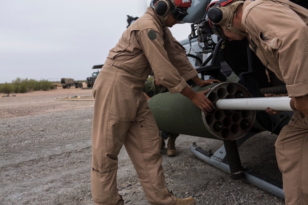 Marines test weapons knowledge, skills in the Arizona desert