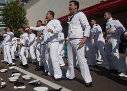Marine Rotational Force - Darwin march for ANZAC Day