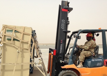 New equipment arrives