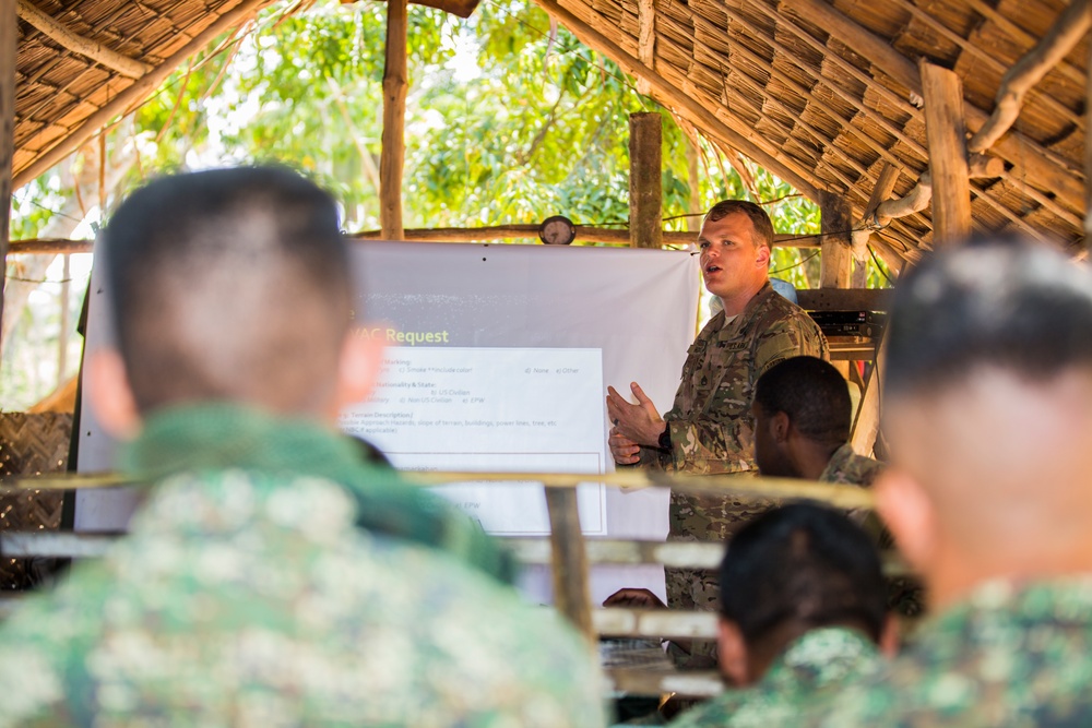 Philippine and U.S. Forces conduct Combat Casualty training