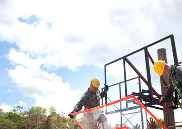 Bringing sports to Barangay San Rafael during Balikatan