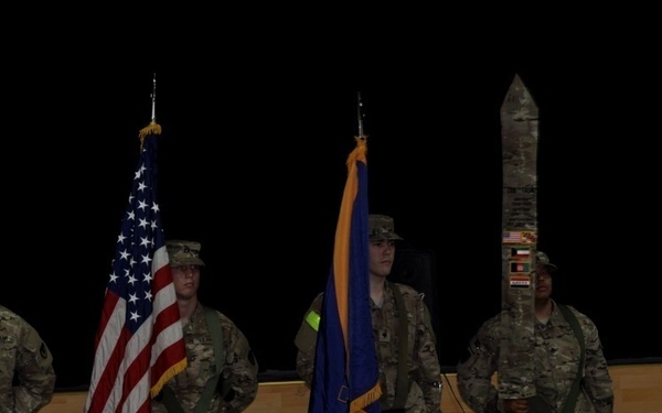 1108th TASMG uncases colors, assumes aviation support mission in Kuwait