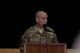 1108th TASMG uncases colors, assumes aviation support mission in Kuwait