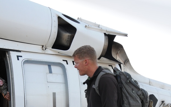 Fixing a K-9’s Canine; Medevac delivers military working dog to helping hands