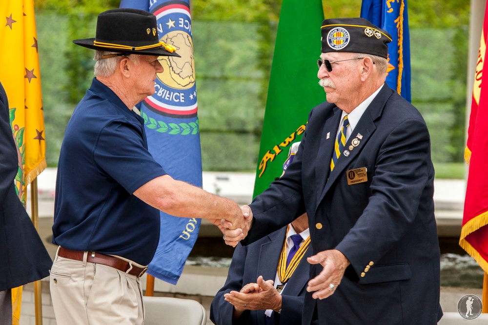 50th Anniversary of the Vietnam War Ceremony