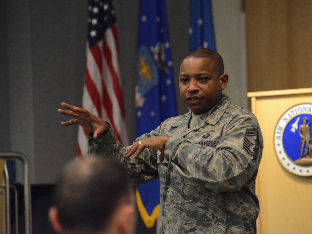 AFDW Command Chief discusses strength in divesity at ANGRC
